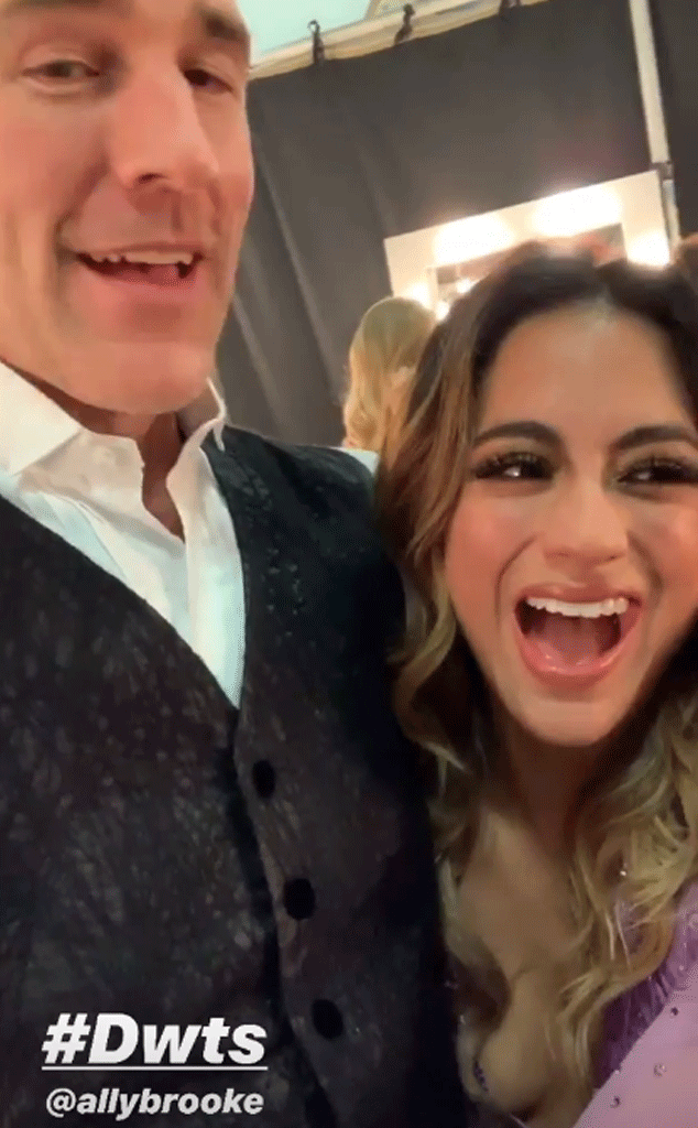 James Van Der Beek, Ally Brooke, Dancing With the Stars